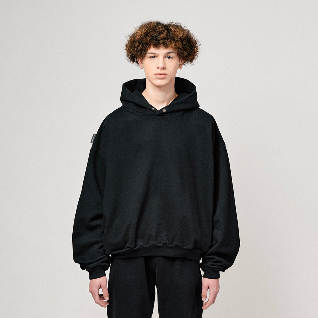 Core oversized hoodie - black